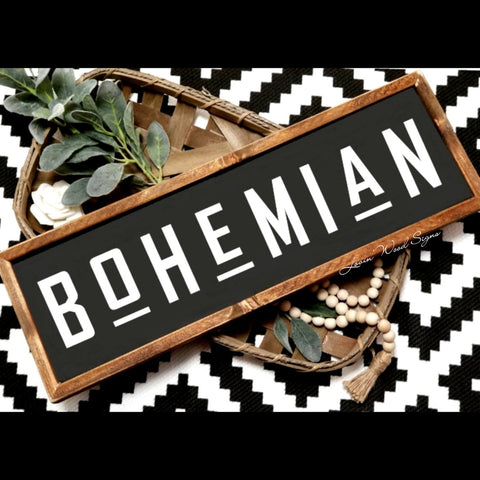 Bohemian sign