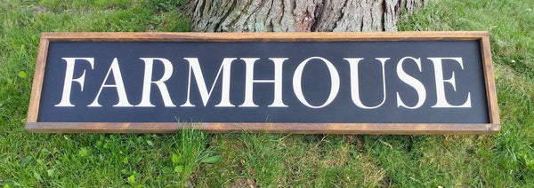 FARMHOUSE Sign