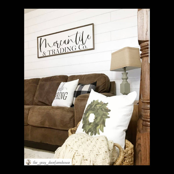 Mercantile sign, mercantile wood sign, living room sign, farmhouse sign, Fixer Upper style  sign, farmhouse decor, large mercantile sign