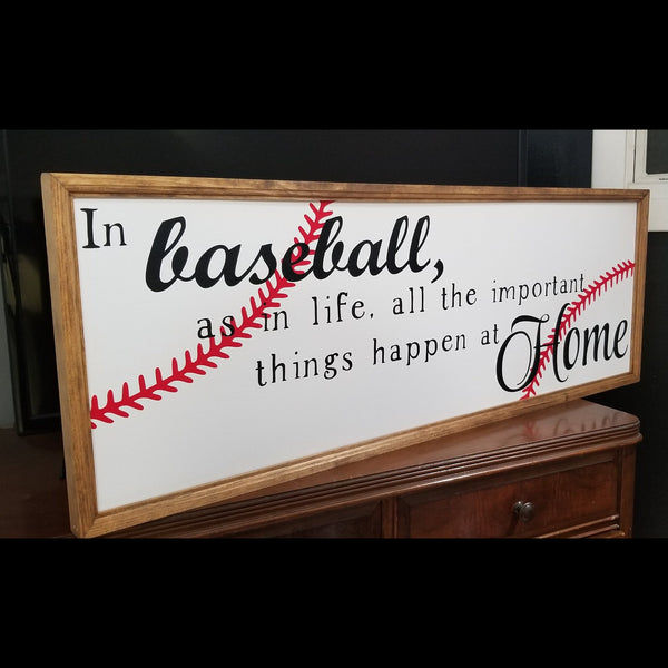 Baseball sign